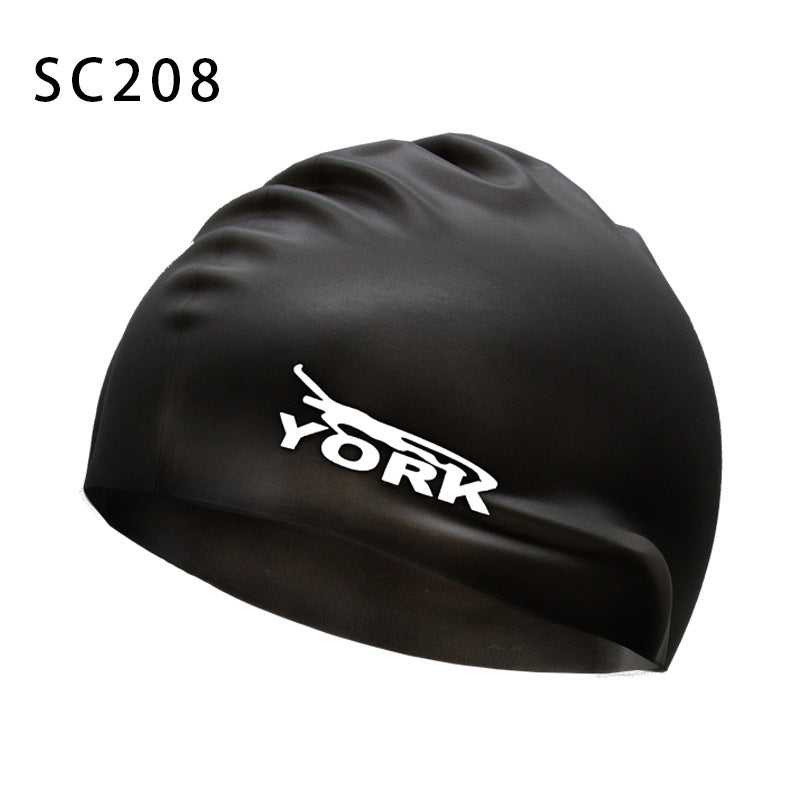 silicone swimming cap