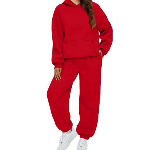 Autumn and winter casual hoodies, sportswear and long pants