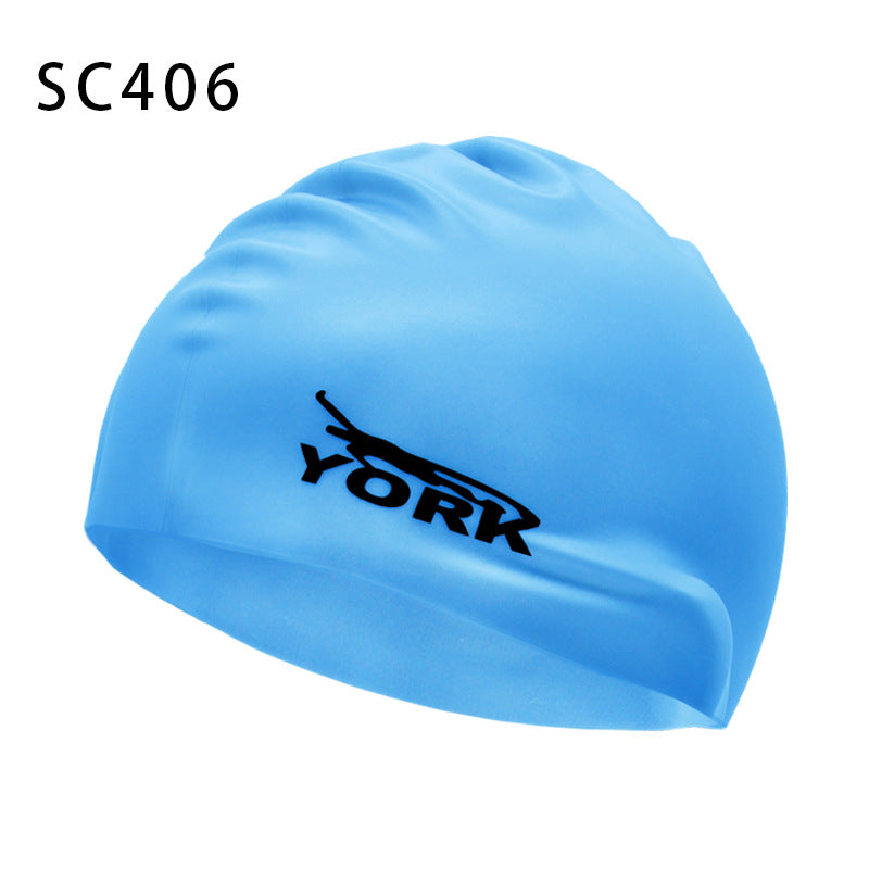 silicone swimming cap