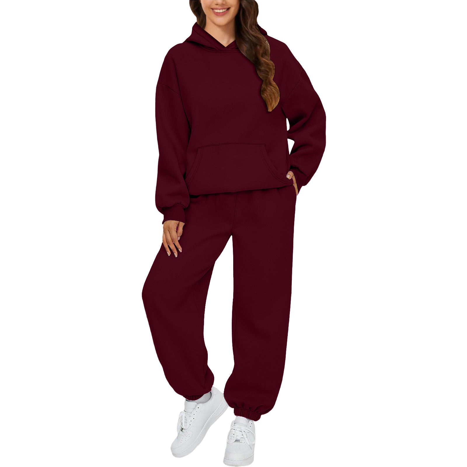 Autumn and winter casual hoodies, sportswear and long pants