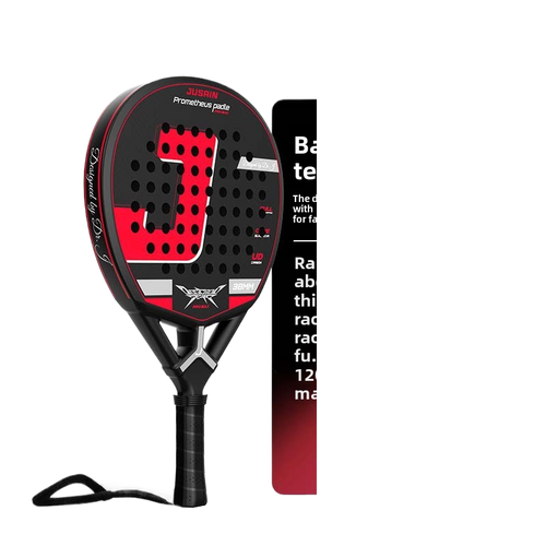Carbon fiber Padell tennis racket