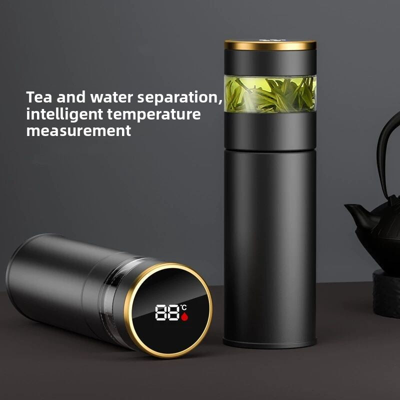 Tea and water separation insulated cup