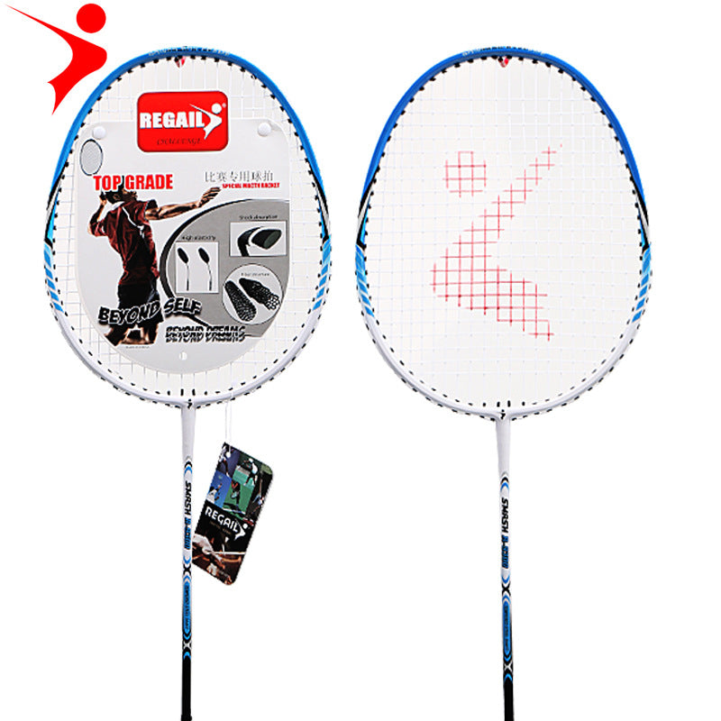 Shock-Absorbing Badminton Racket Set