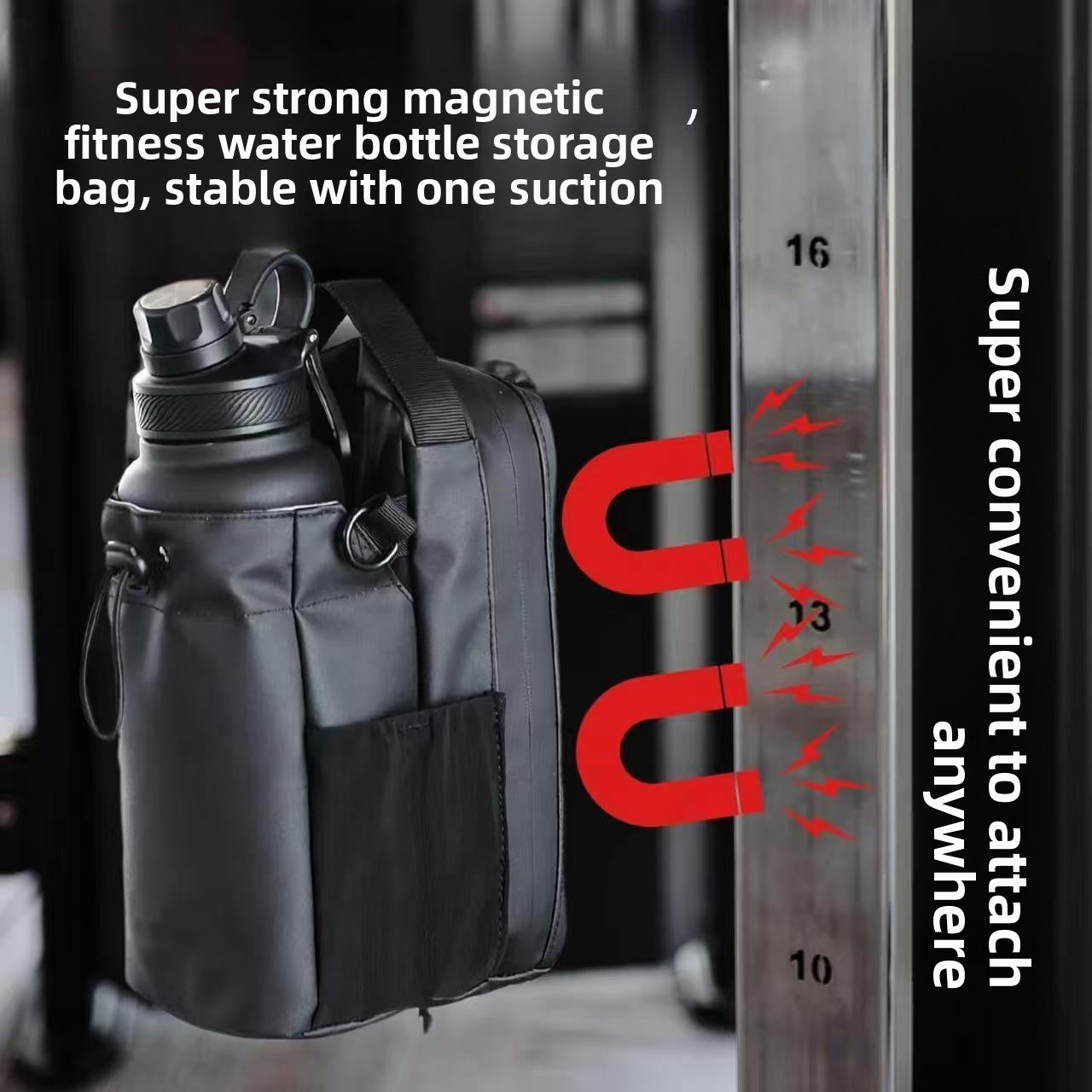 Fitness Magnetic Water Bottle