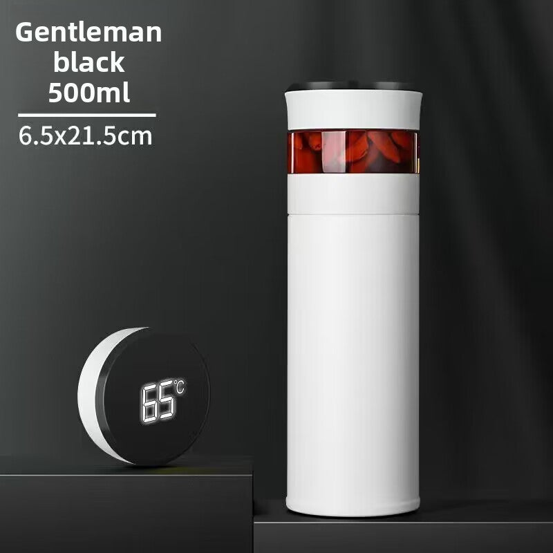 Tea and water separation insulated cup