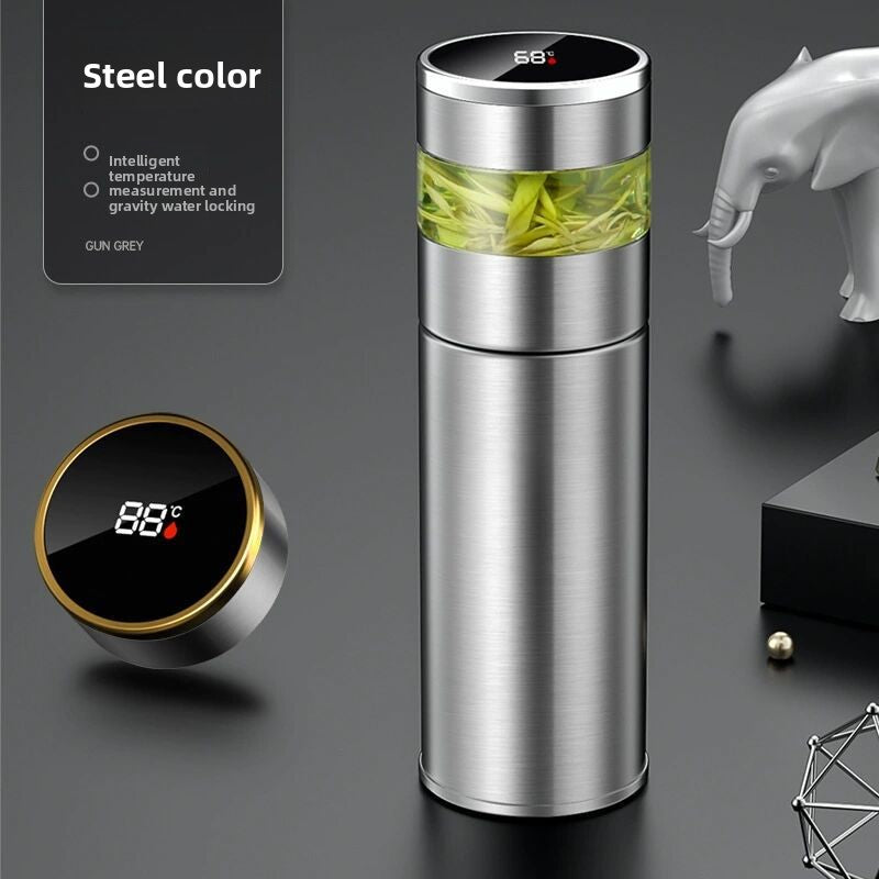 Tea and water separation insulated cup