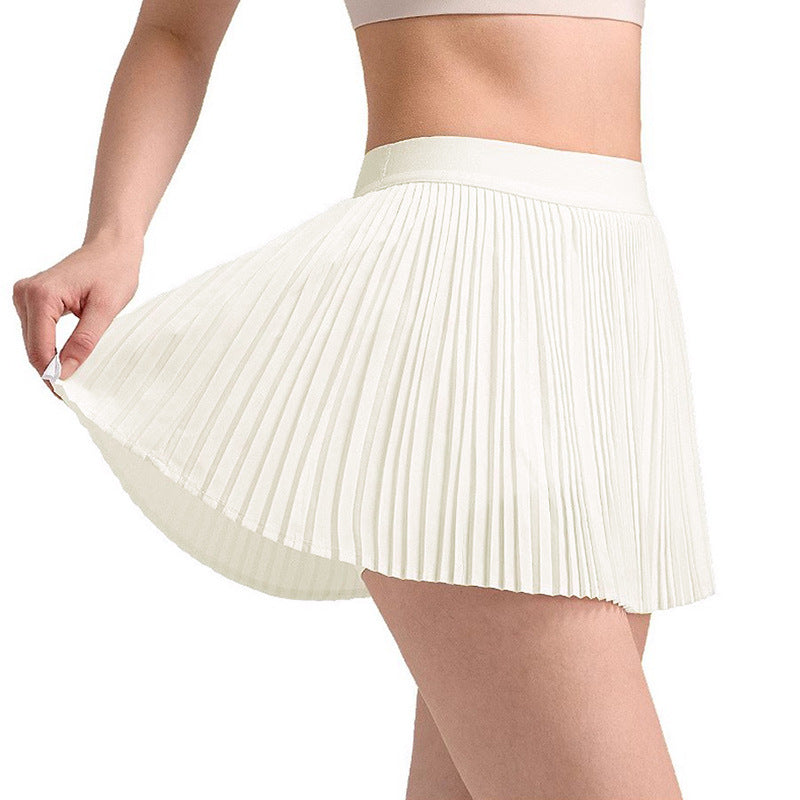 Women's pleated skirt for sports tennis