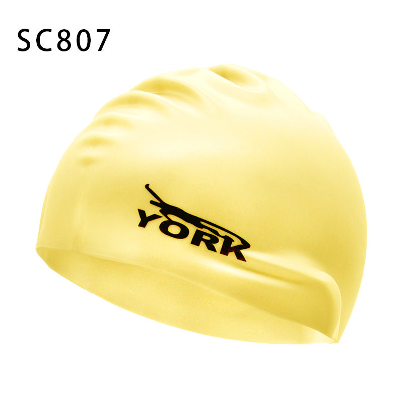 silicone swimming cap