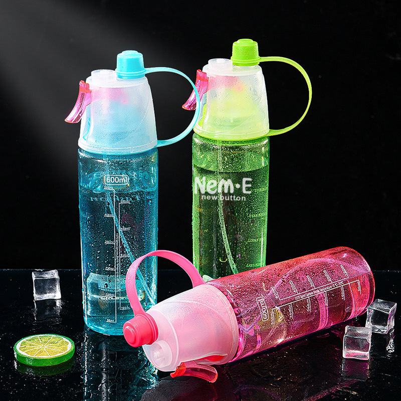 Spray Plastic Water Bottle