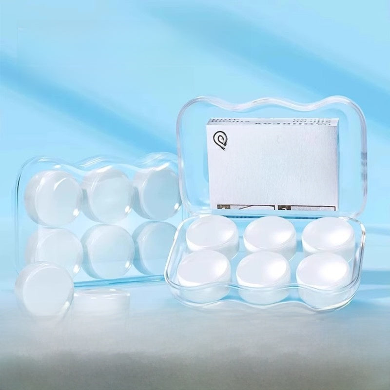 Silicone Soundproof Earplugs for Sleeping and Swimming