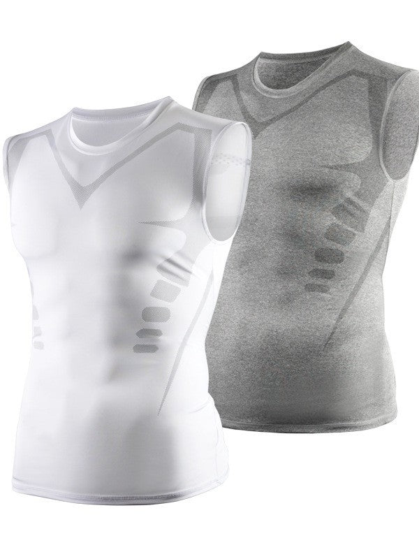 Mens Breathable Sleeveless Sport Vest