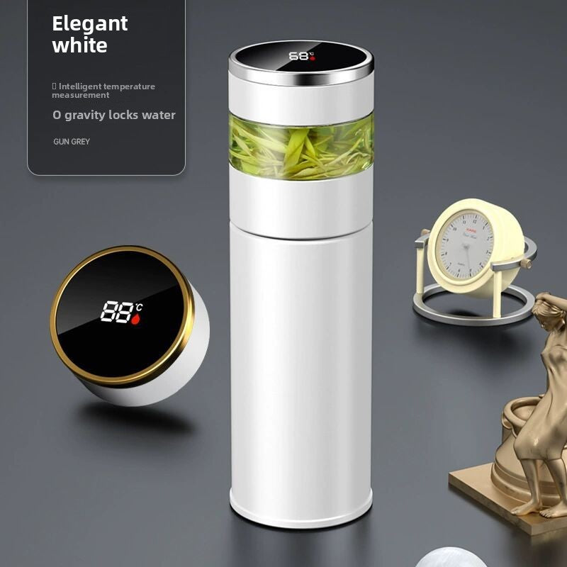 Tea and water separation insulated cup