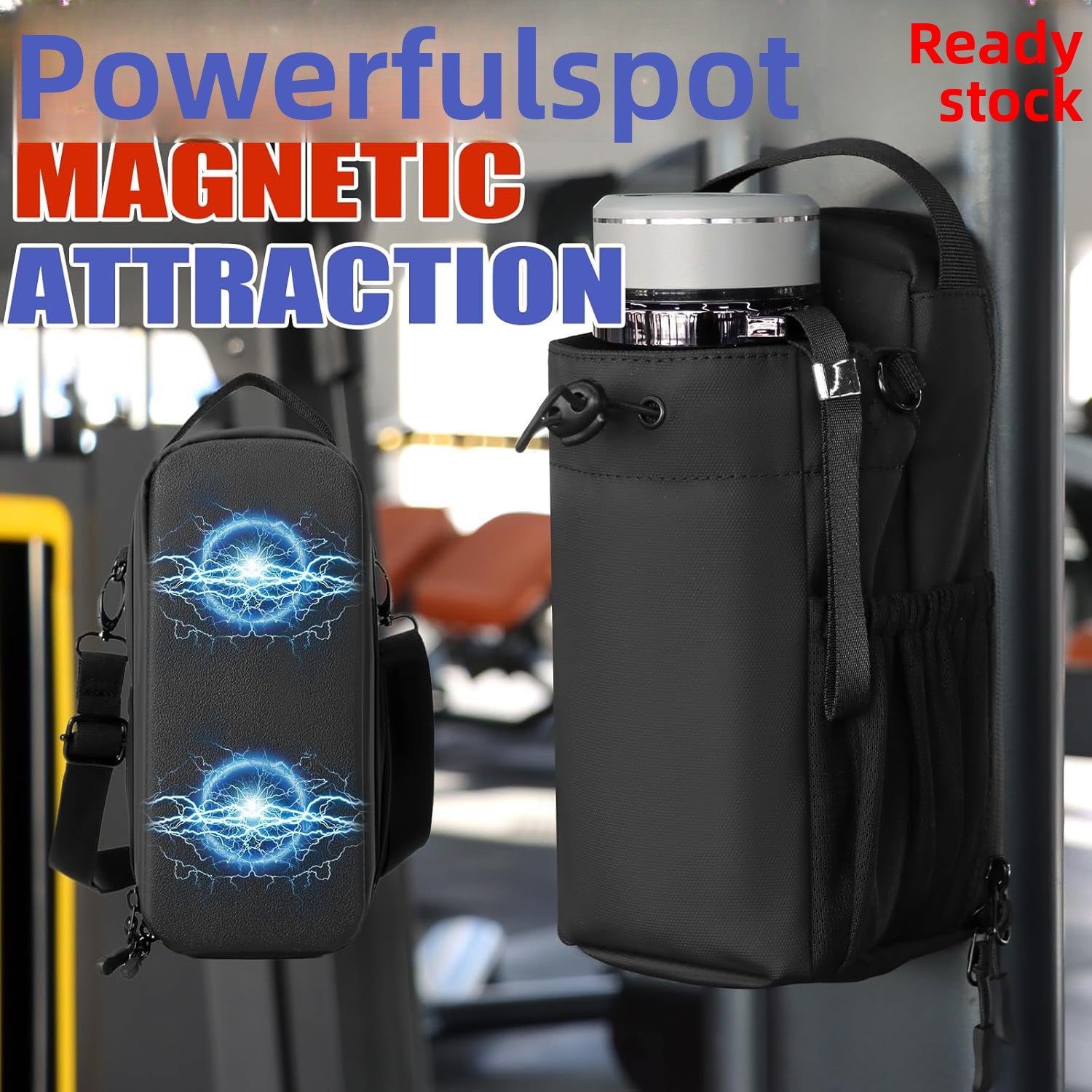 Fitness Magnetic Water Bottle