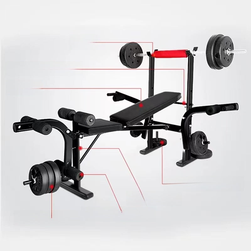 Adjustable Home Gym Weight Bench for Strength Training
