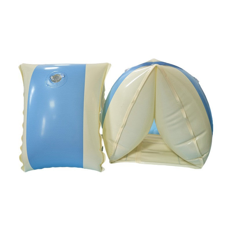 Thickened inflatable water sleeve children's double airbag swimming ring