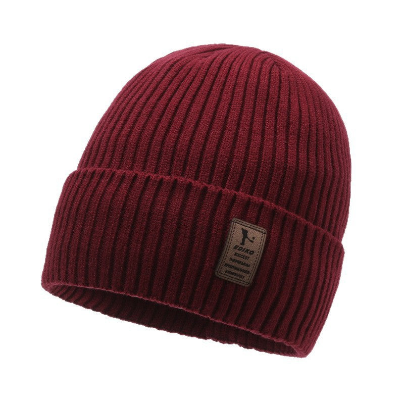 Knitted Beanie with Ear Protection