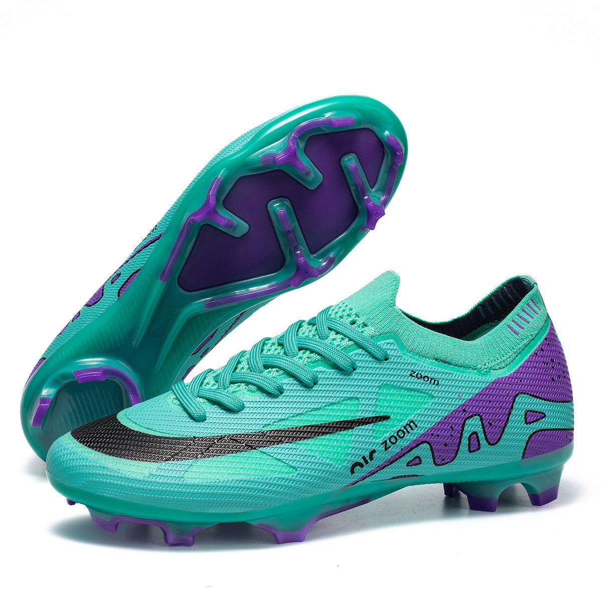 Low-top Football Shoes for Training with Long/Broken Nails