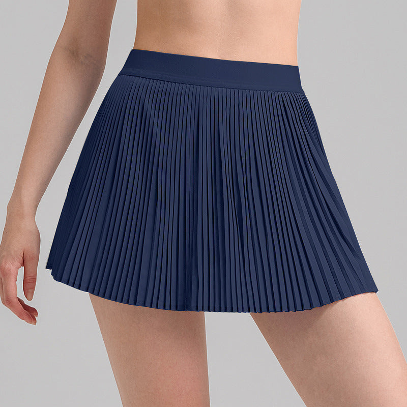 Women's pleated skirt for sports tennis