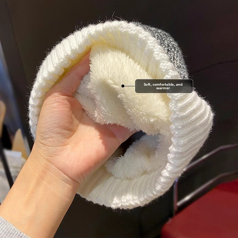 Knitted Beanie with Ear Protection