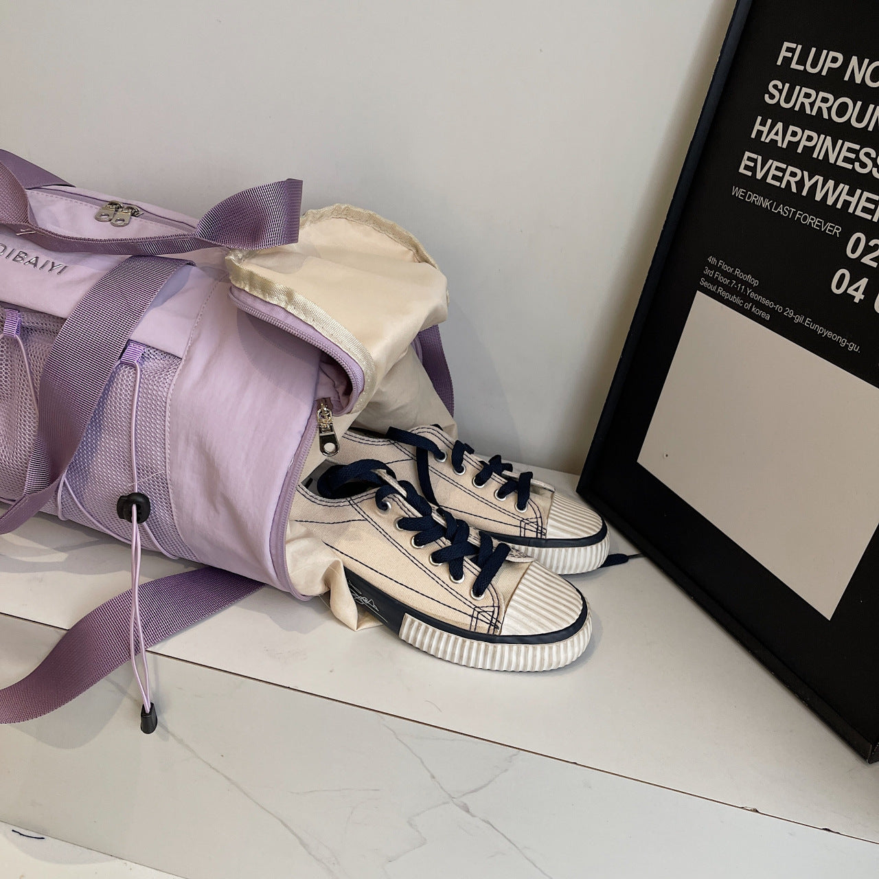 Dry Wet Separate Sports Gym Yoga Travel Crossbody Bag