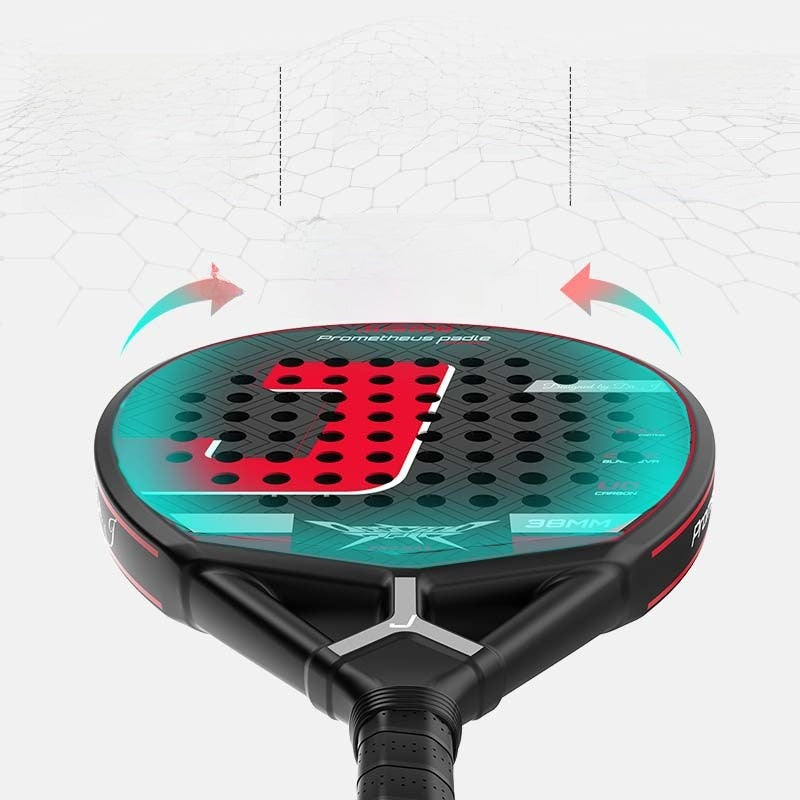 Carbon fiber Padell tennis racket