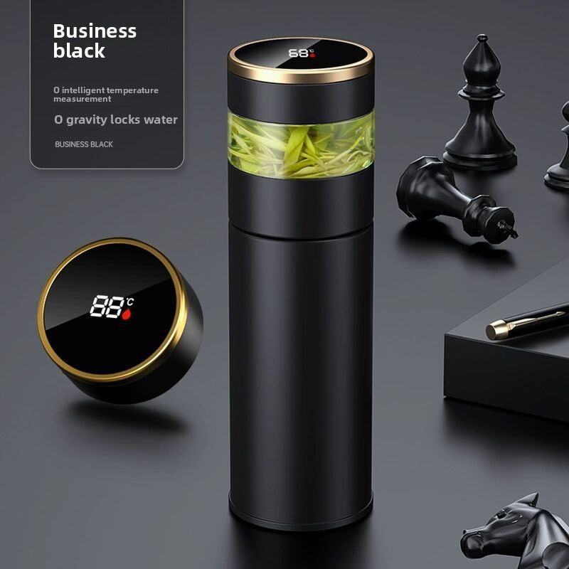 Tea and water separation insulated cup