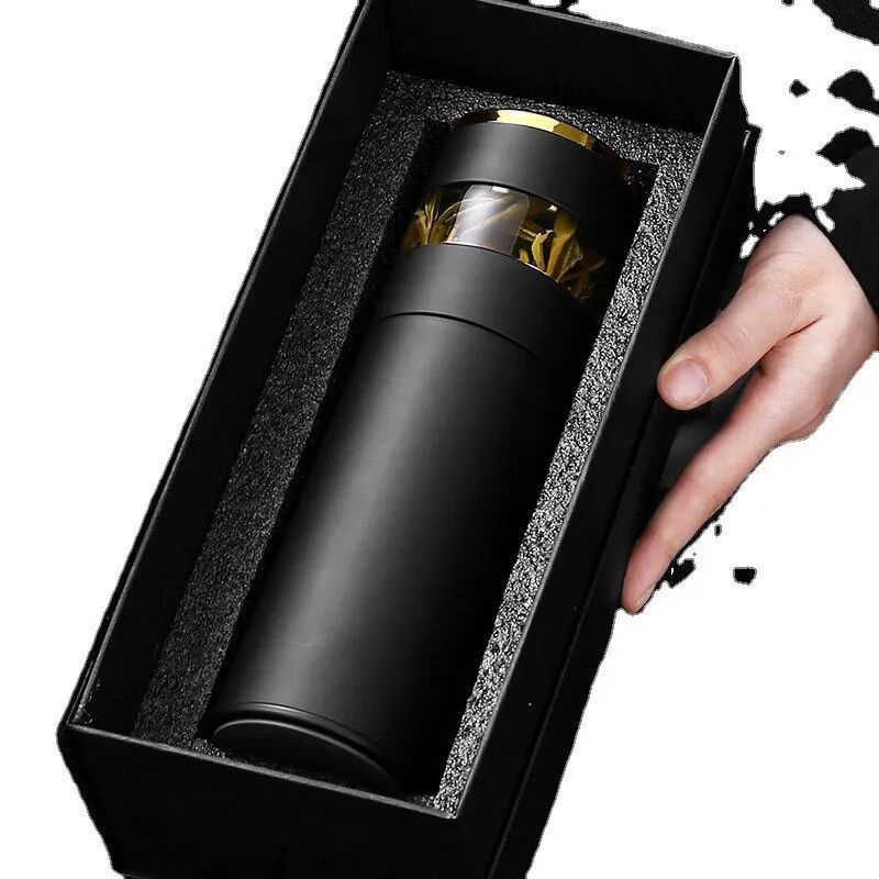 Tea and water separation insulated cup