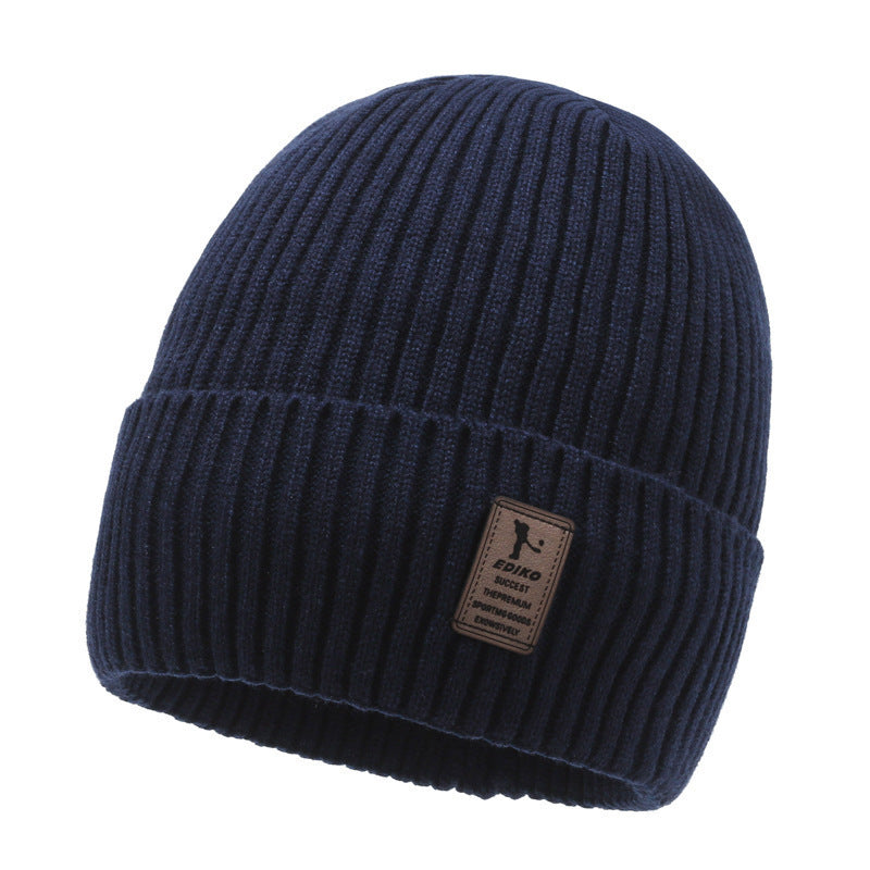 Knitted Beanie with Ear Protection