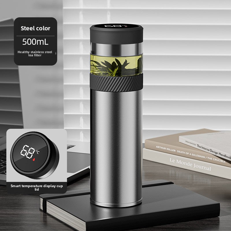 Tea and water separation insulated cup