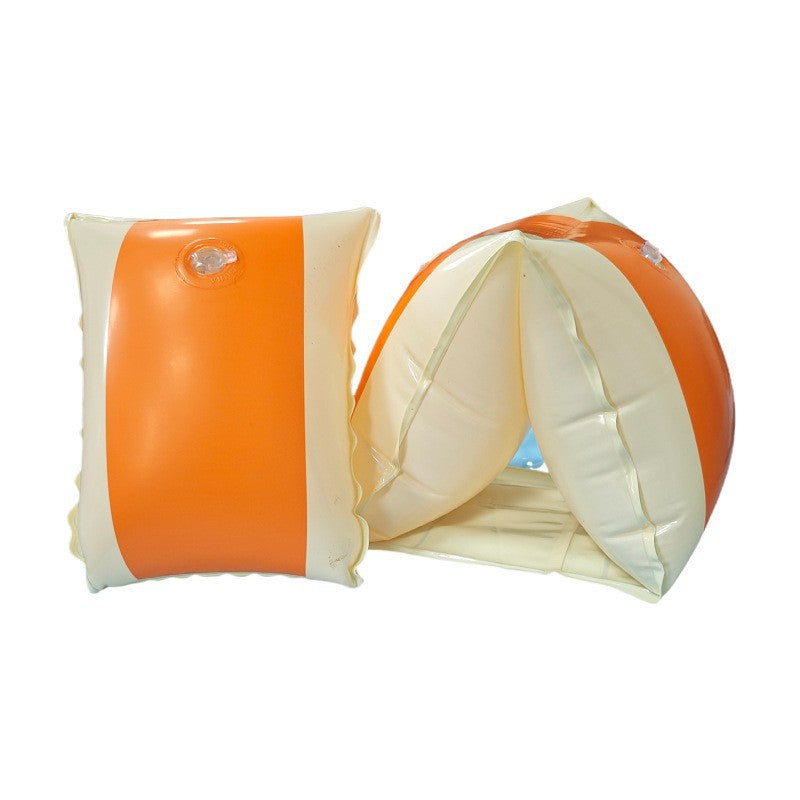 Thickened inflatable water sleeve children's double airbag swimming ring