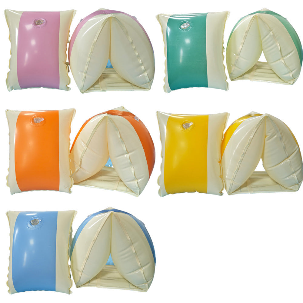 Thickened inflatable water sleeve children's double airbag swimming ring