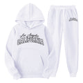 Long-Sleeved Sport Hooded Sweatshirt