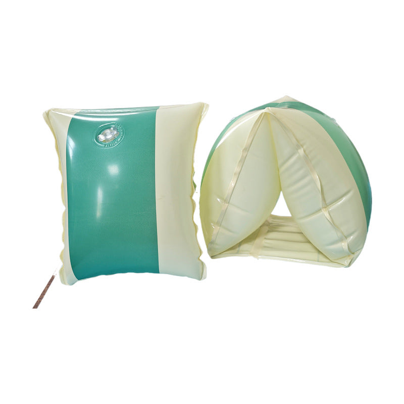 Thickened inflatable water sleeve children's double airbag swimming ring